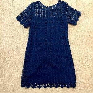 Laundry by Shelli Segal navy dress